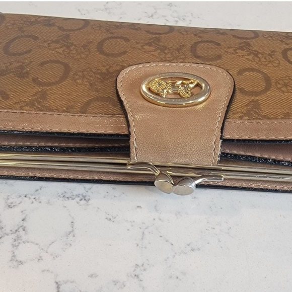 Vintage CELINE Paris Horse Carriage C Macadam Long
Bifold Wallet D02 - Picture 9 of 14